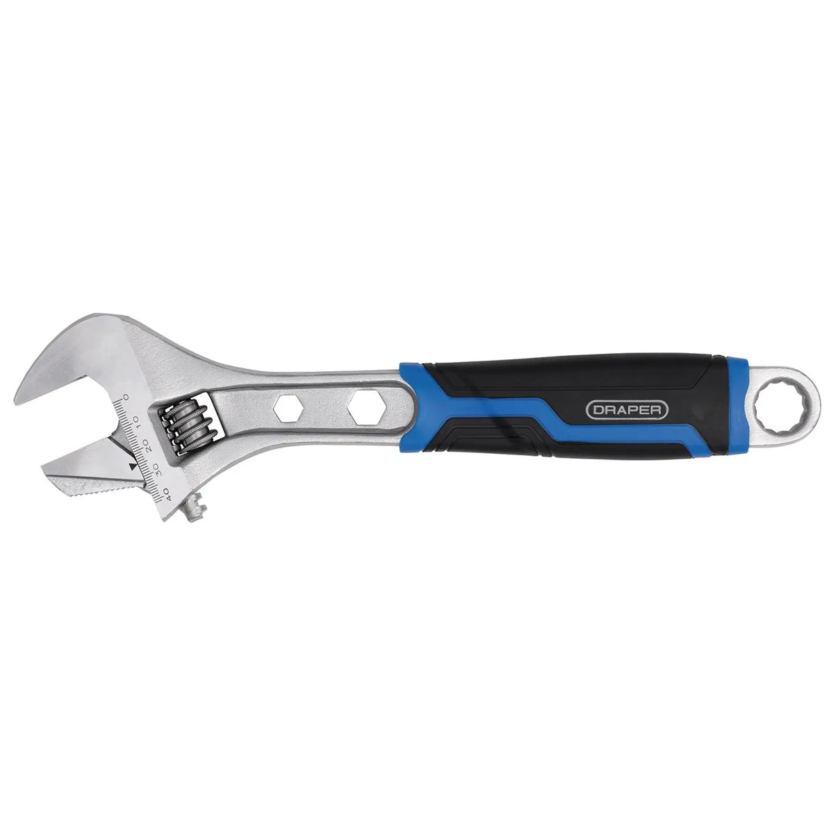 Draper Reversible Adjustable Wrench 300mm 04300 White Rose Tools