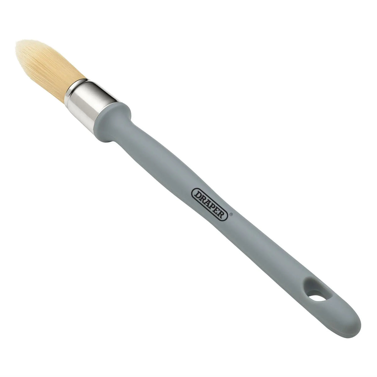 Draper Round Sash Paint Brush 18mm 20448 White Rose Tools