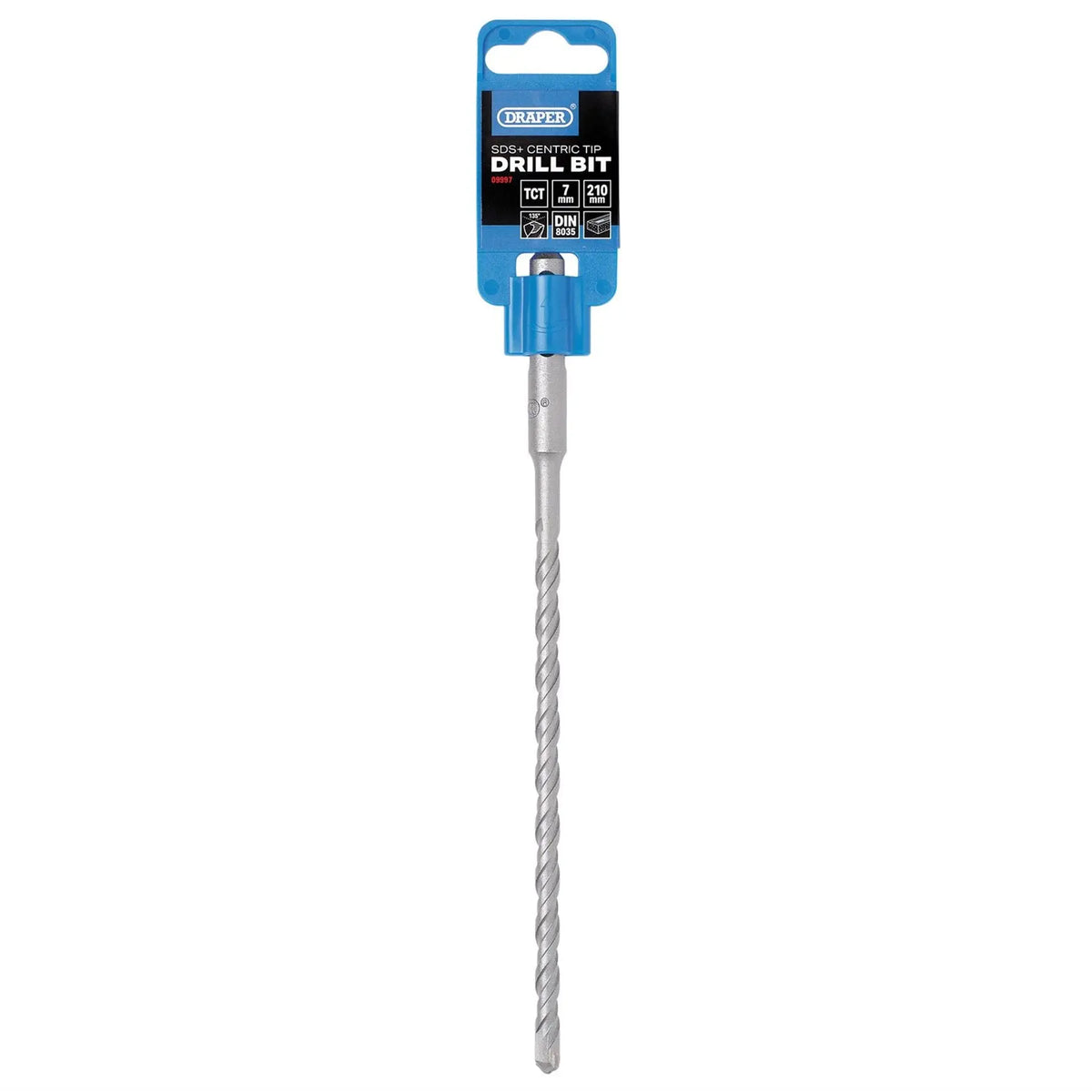 Draper SDS Plus Centric Tip Drill Bit 7 x 210mm 09997 White Rose Tools