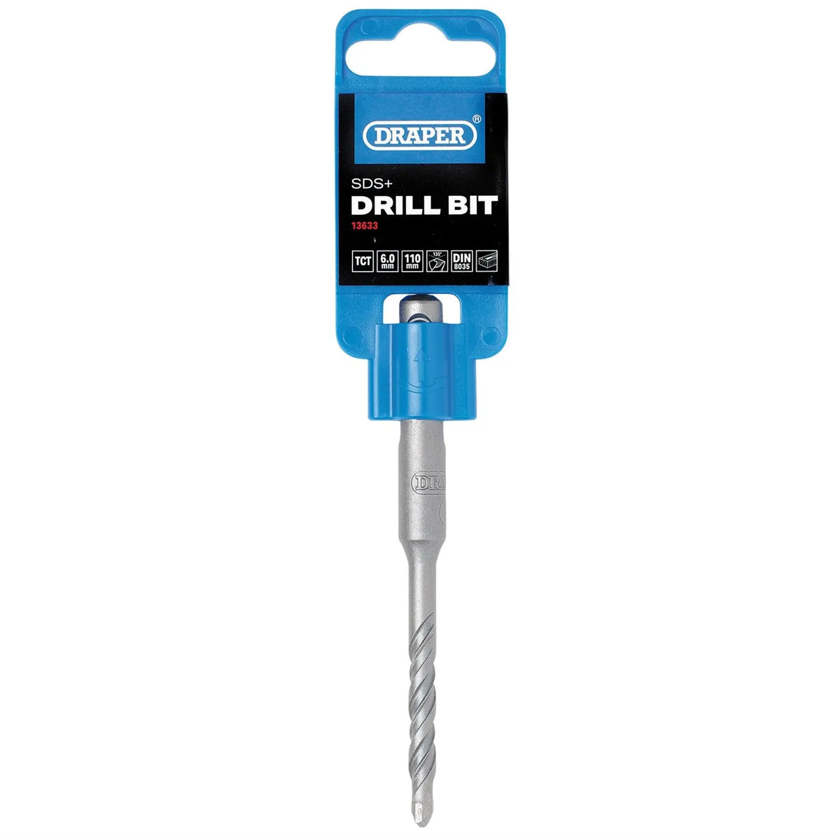 Draper SDS Plus Drill Bit 6 x 110mm 13633 White Rose Tools