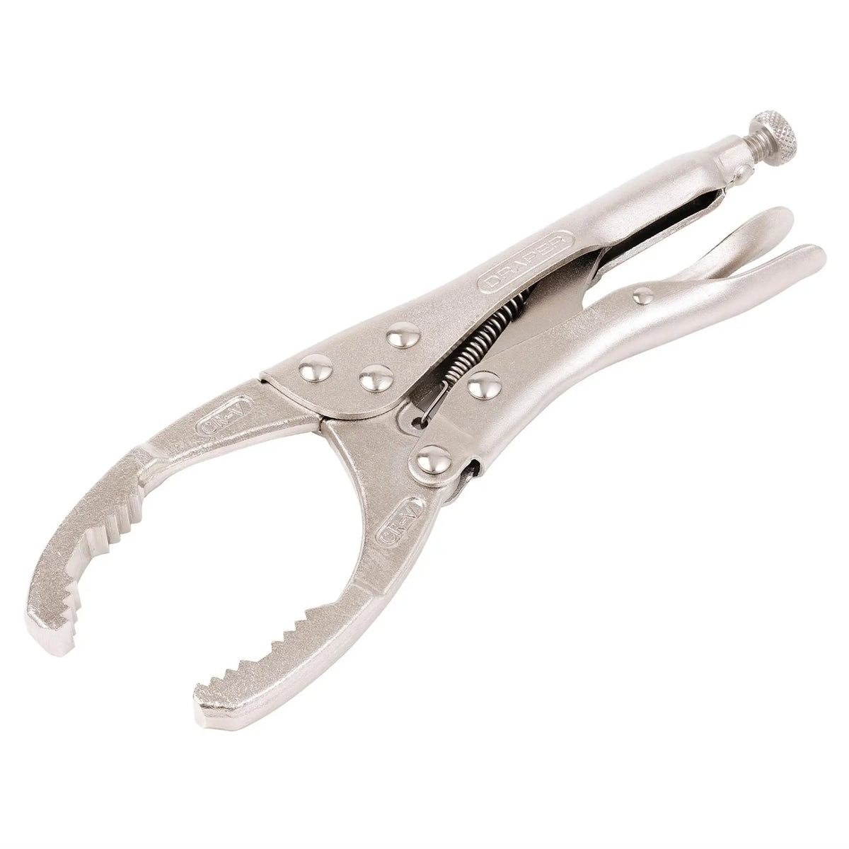 Draper Self Grip Multi-Purpose Oil Filter Wrench 53 - 118mm 61247 White Rose Tools