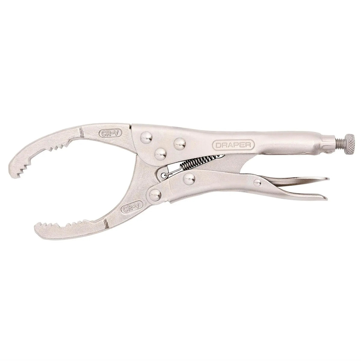 Draper Self Grip Multi-Purpose Oil Filter Wrench 53 - 118mm 61247 White Rose Tools