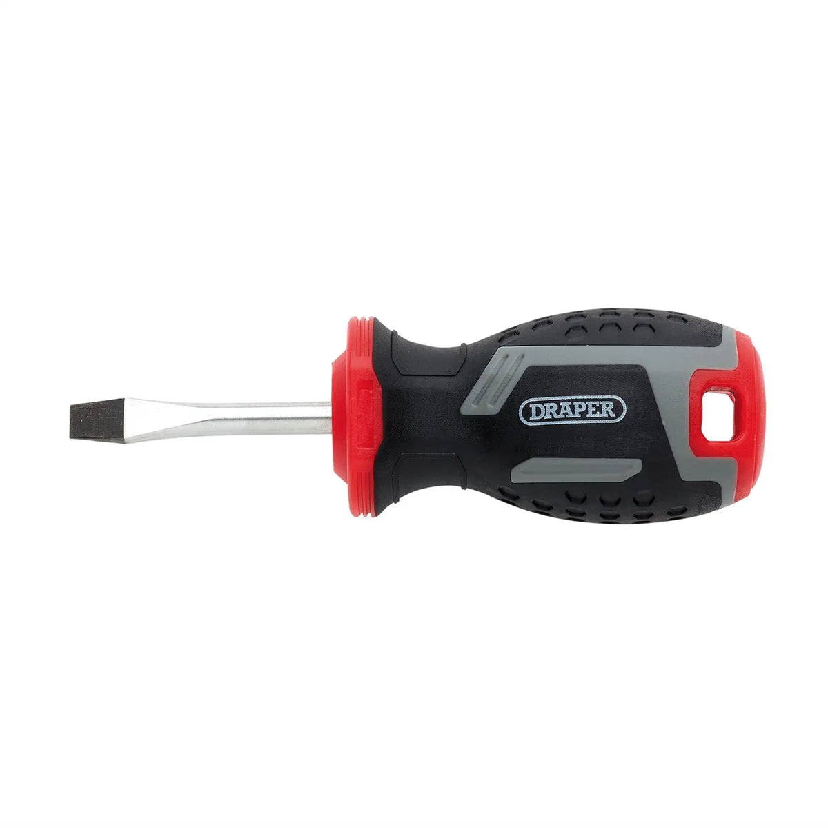 Draper Slotted Soft Grip Screwdriver SL5.5 x 38mm 13383 White Rose Tools