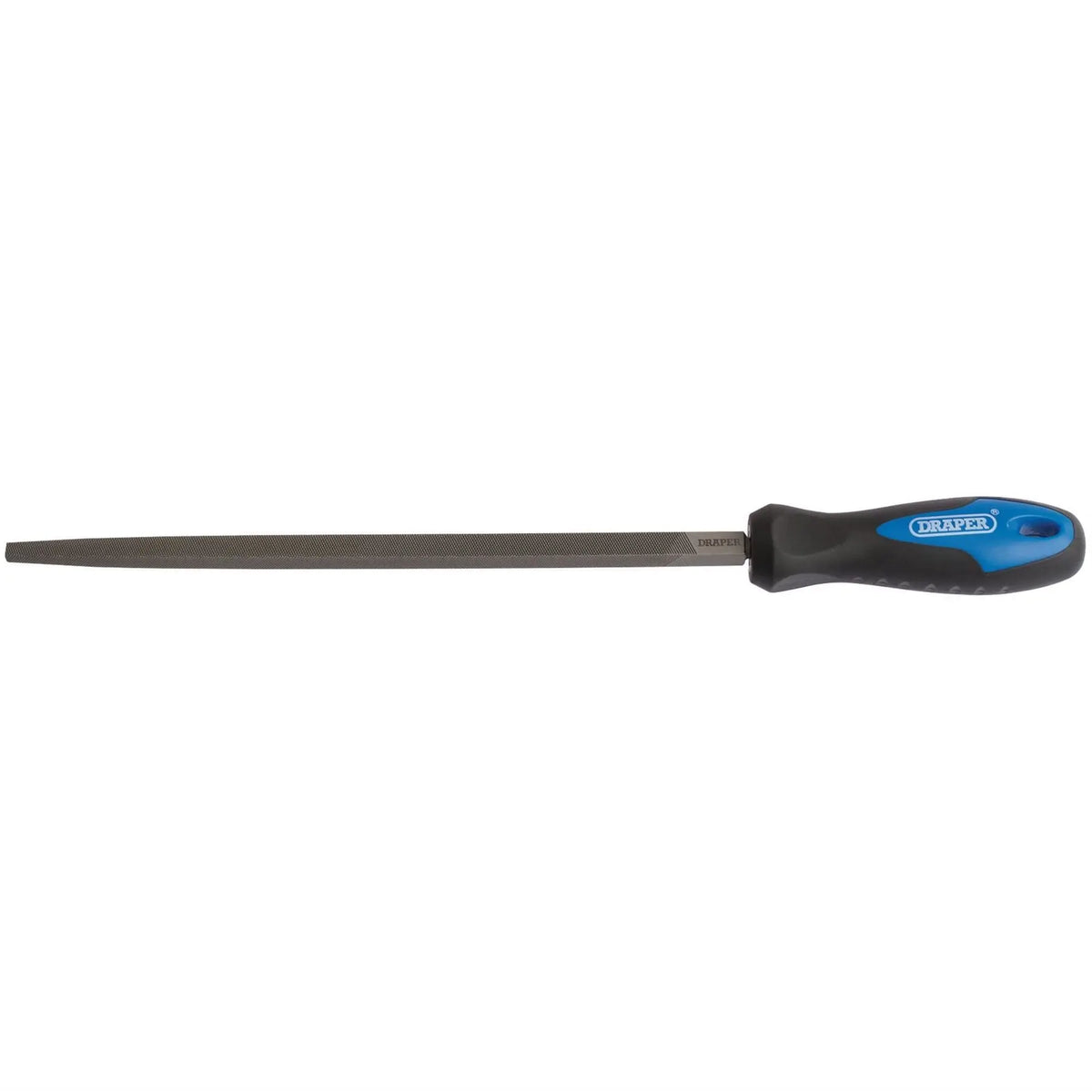 Draper Soft Grip Engineers Square File and Handle 250mm 00014 White Rose Tools