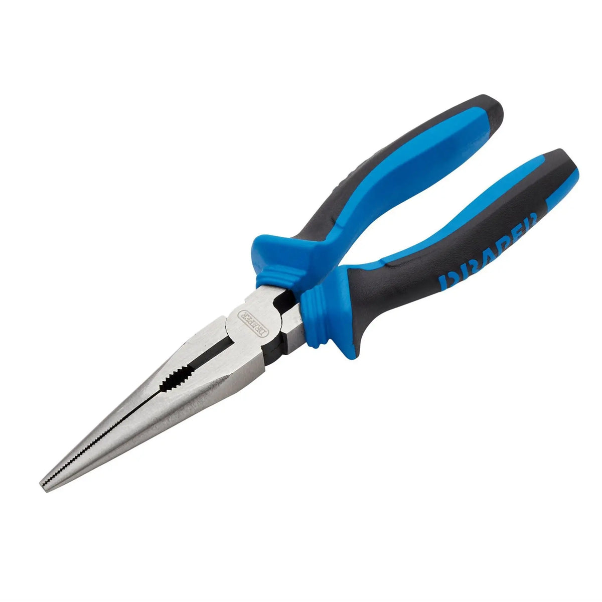 Draper Soft Grip Long Nose Pliers 200mm 44143 White Rose Tools
