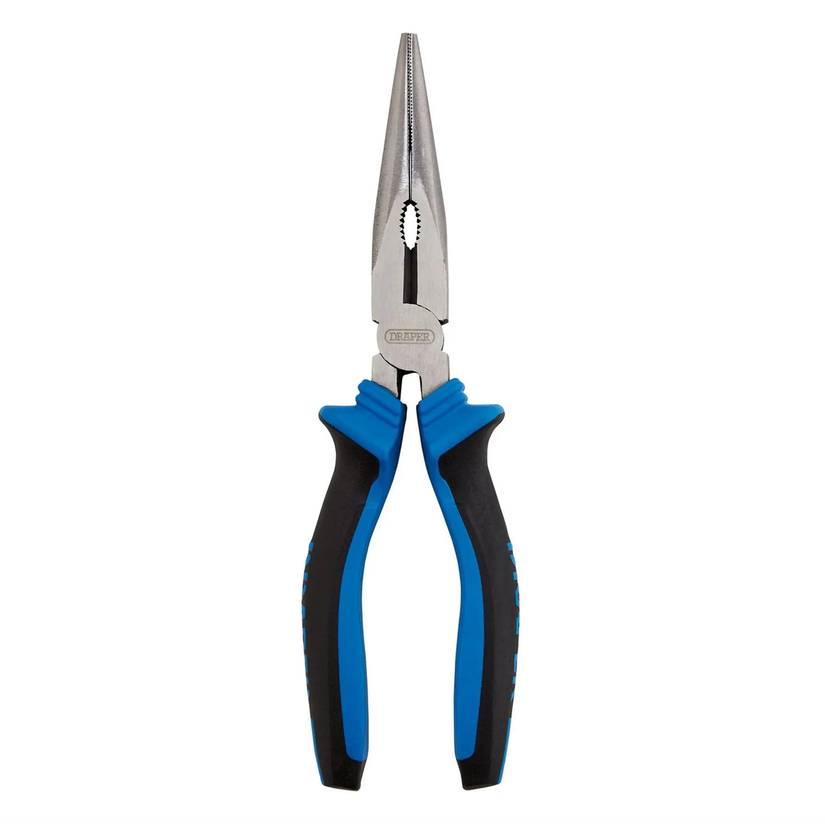 Draper Soft Grip Long Nose Pliers 200mm 44143 White Rose Tools