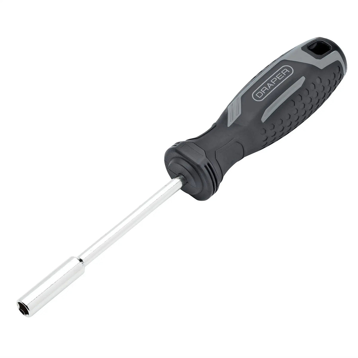 Draper Soft Grip Magnetic Screwdriver Bit Holder 1/4" x 100mm 13427 White Rose Tools
