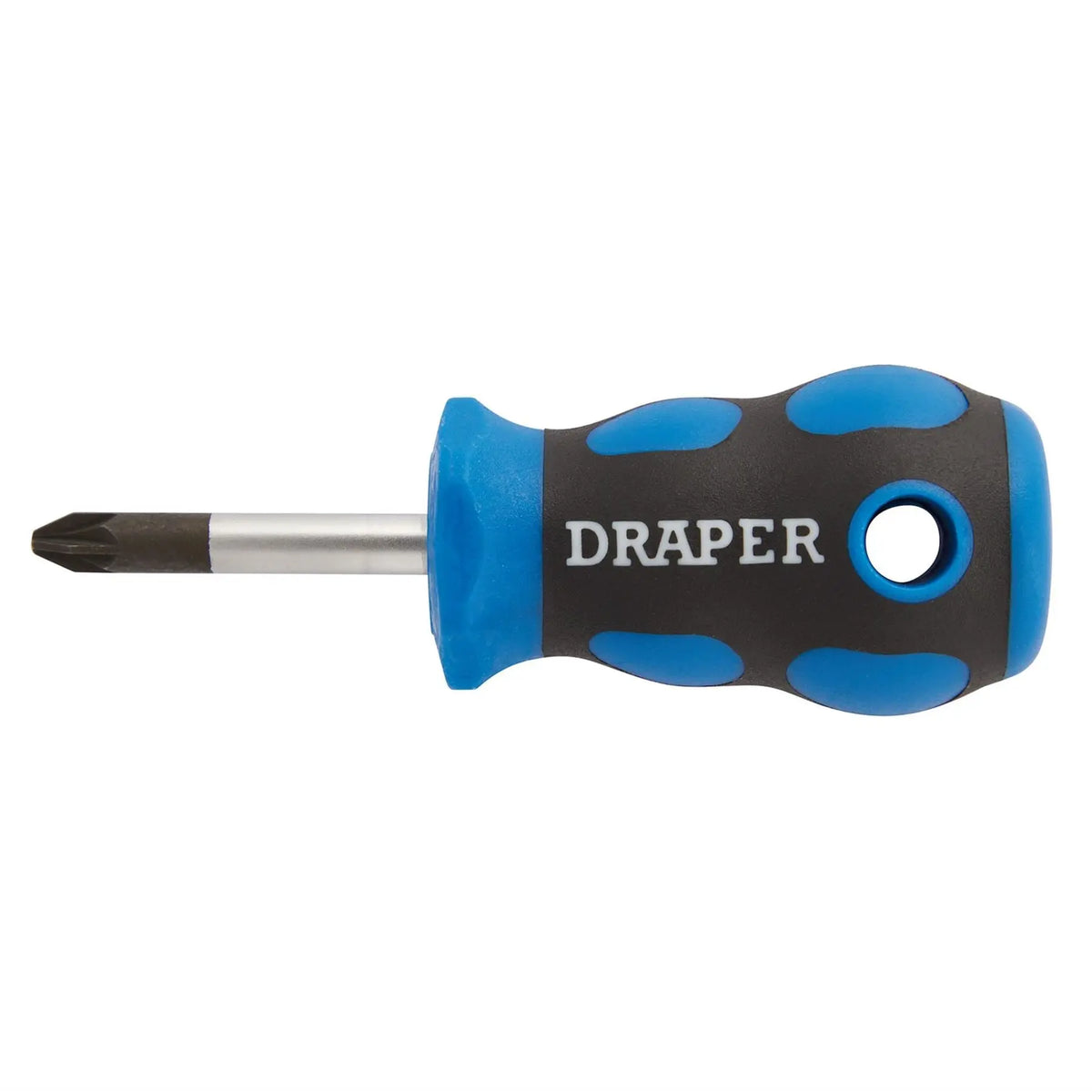 Draper Soft Grip PZ TYPE Screwdriver No.2 x 38mm 48929 White Rose Tools