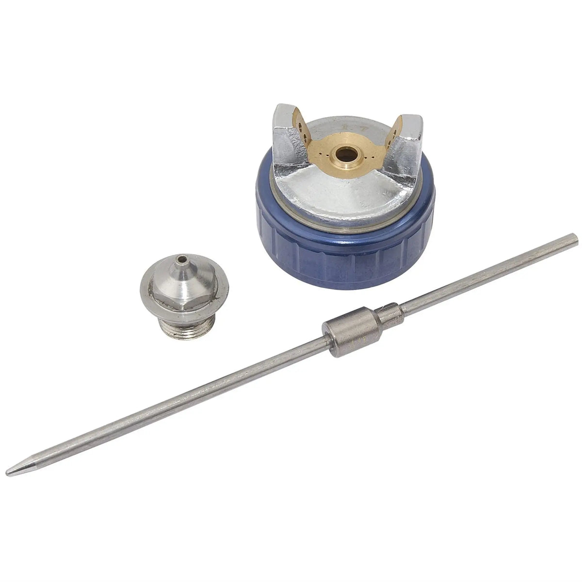 Draper Spare Nozzle Needle & Cap Set for Spray Guns 09706 & 09707 1.7mm 13844 White Rose Tools
