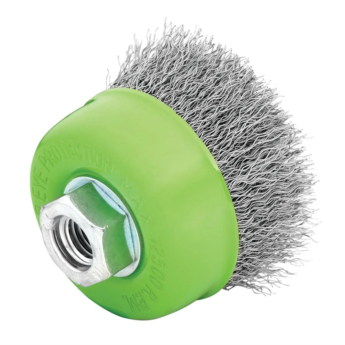 Draper Stainless-Steel Crimped Wire Cup Brush 75mm M14 08052 White Rose Tools