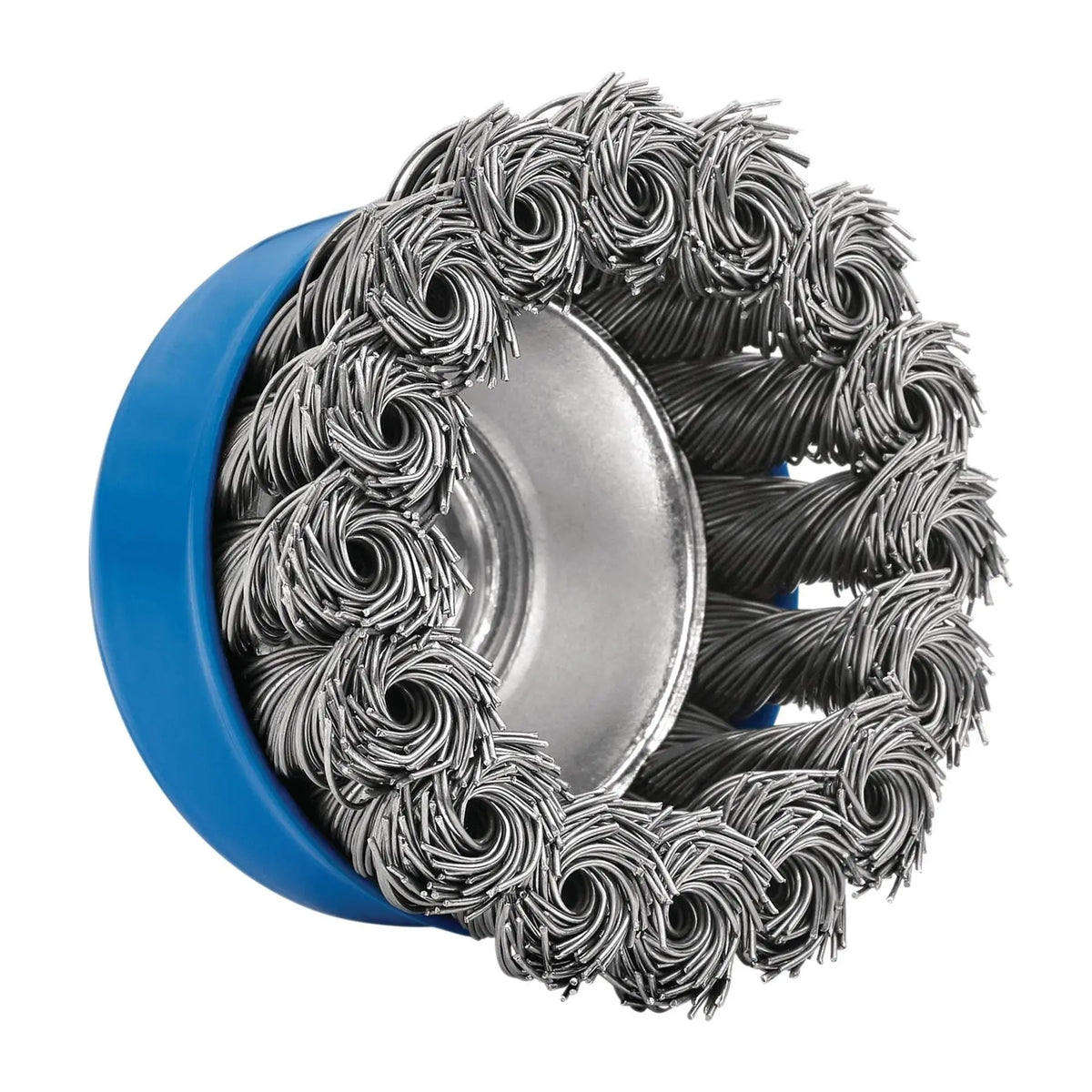 Draper Steel Twist-Knot Wire Cup Brush 65mm M14 41447 White Rose Tools