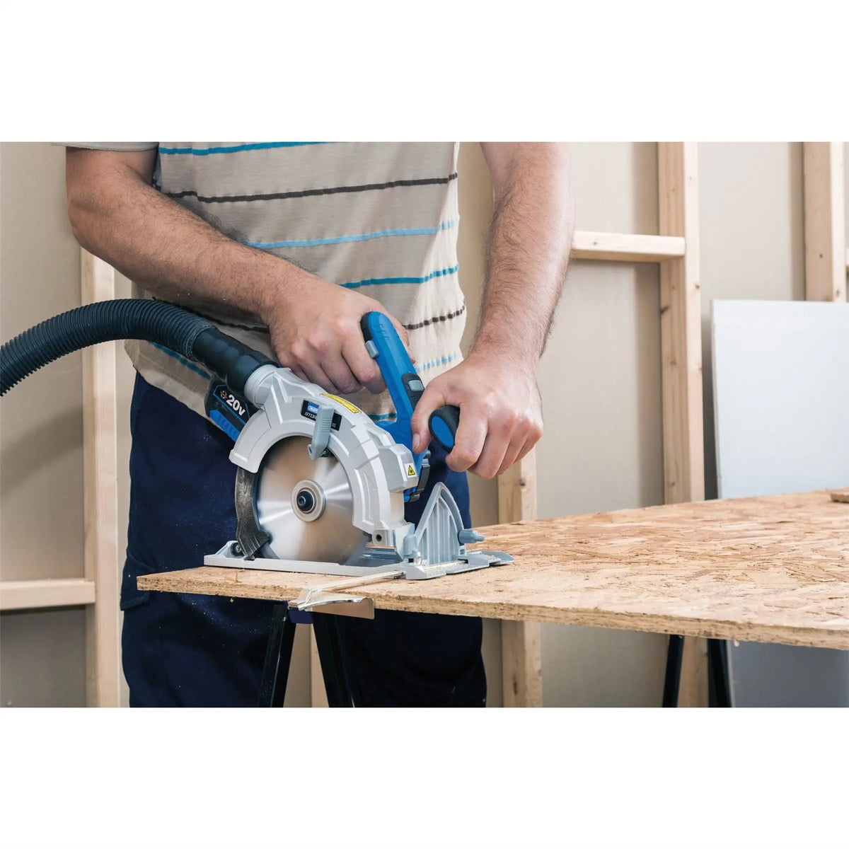 Draper Storm Force 20V Circular Saw (Sold Bare) 89451 White Rose Tools