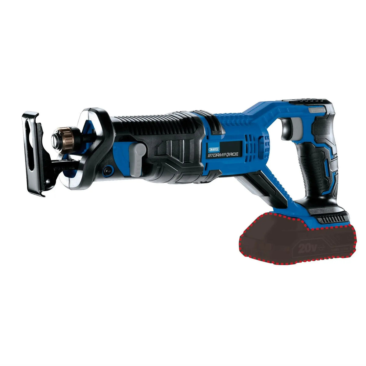 Draper Storm Force 20V Reciprocating Saw (Sold Bare) 89459 White Rose Tools