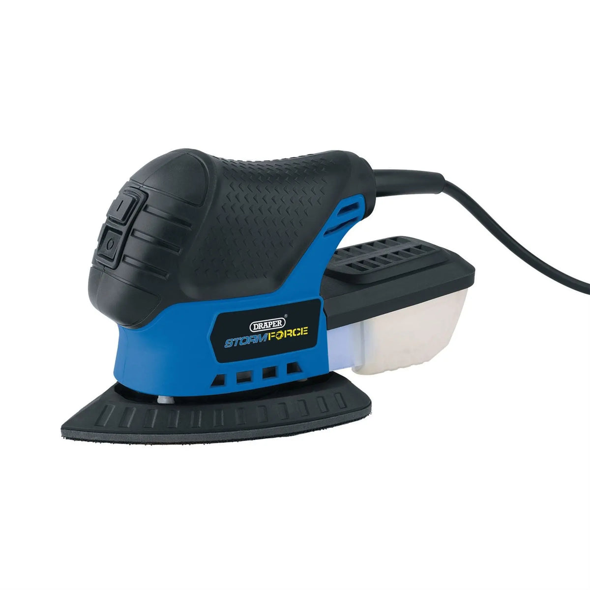 Draper Storm Force 230V Tri-Base Detail Sander 75W 02063 White Rose Tools