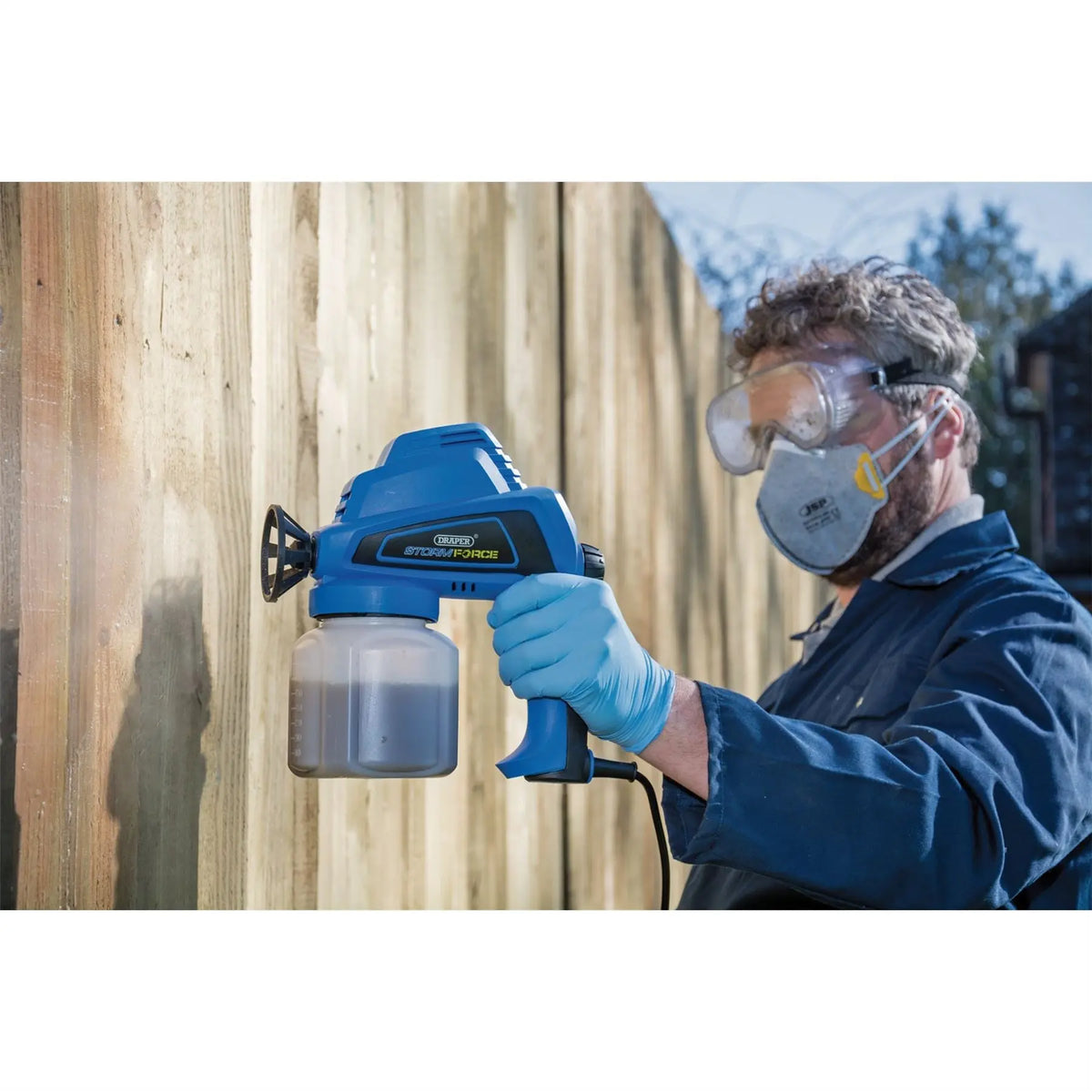 Draper Storm Force Spray Gun 80W 83657 White Rose Tools