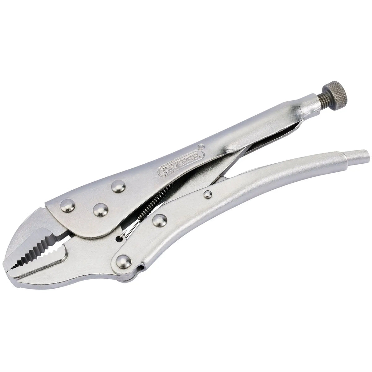 Draper Straight Jaw Self Grip Pliers 220mm 35372 White Rose Tools