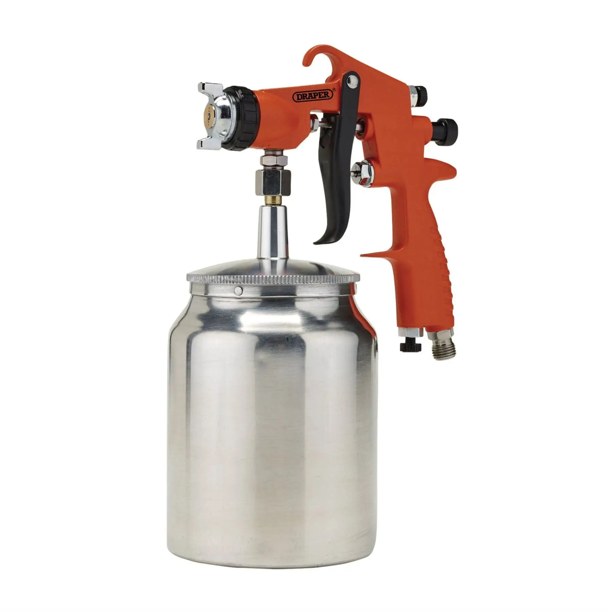Draper Suction Air Paint Spray Gun 1L 1.8mm 28354 White Rose Tools