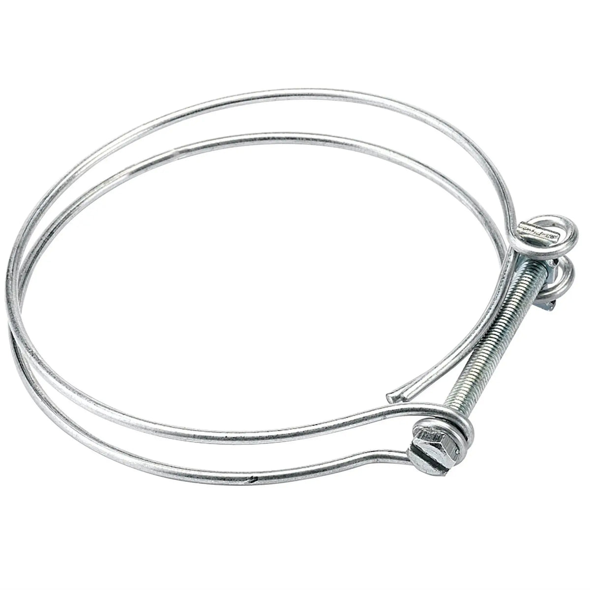 Draper Suction Hose Clamp 75mm/3" (Pack of 2) 22601 White Rose Tools