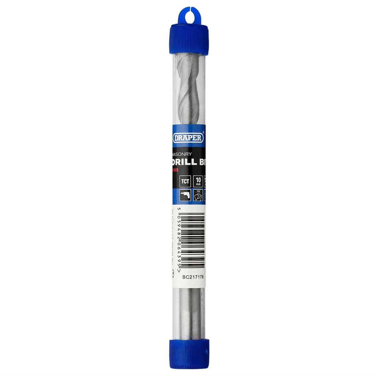 Draper TCT Masonry Drill Bit 10 x 120mm 14245 White Rose Tools