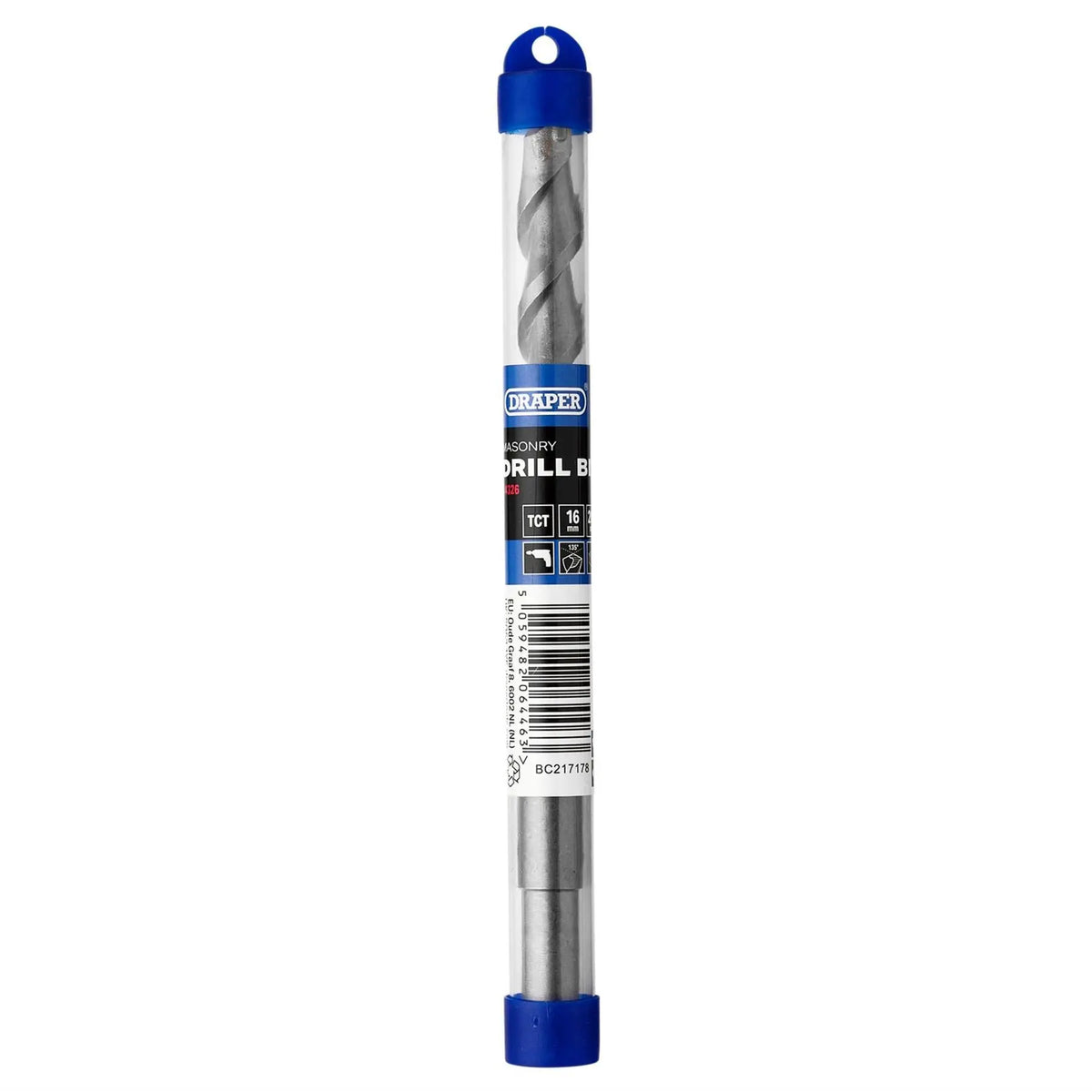 Draper TCT Masonry Drill Bit 16 x 200mm 14326 White Rose Tools