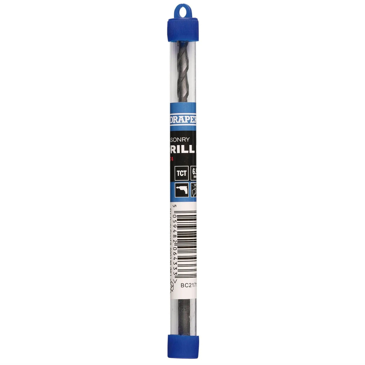 Draper TCT Masonry Drill Bit 6.5 x 150mm 14174 White Rose Tools