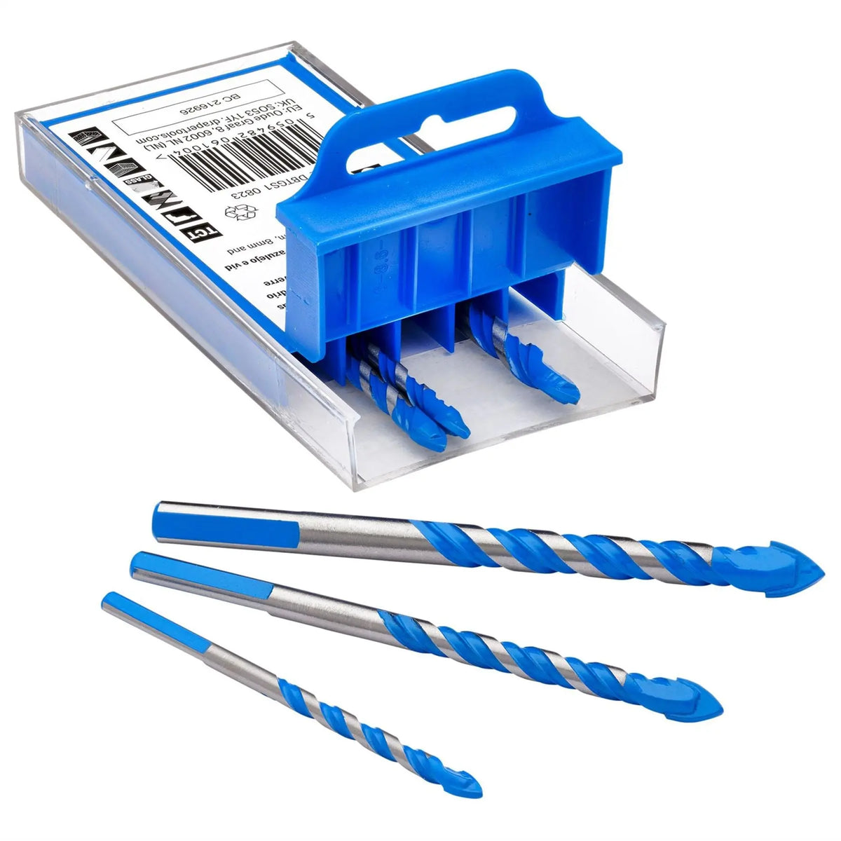 Draper TCT Tile and Glass Drill Bit Set (6 Piece) 10072 White Rose Tools