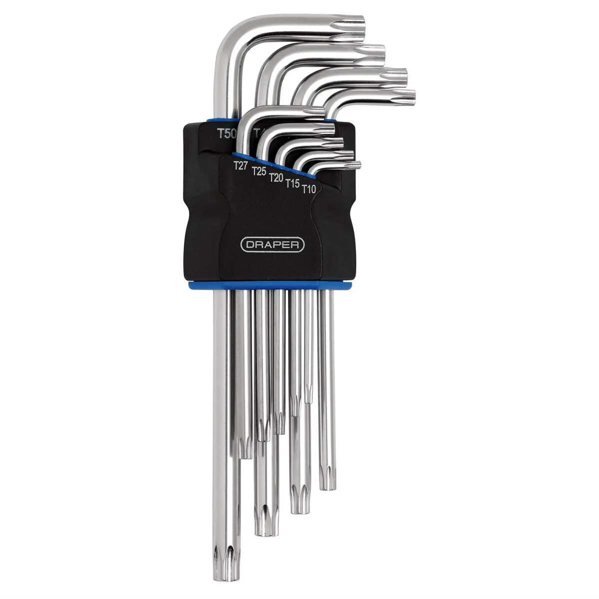 Draper TX-STAR® Long Arm Security Key Set (9 Piece) 12811 White Rose Tools