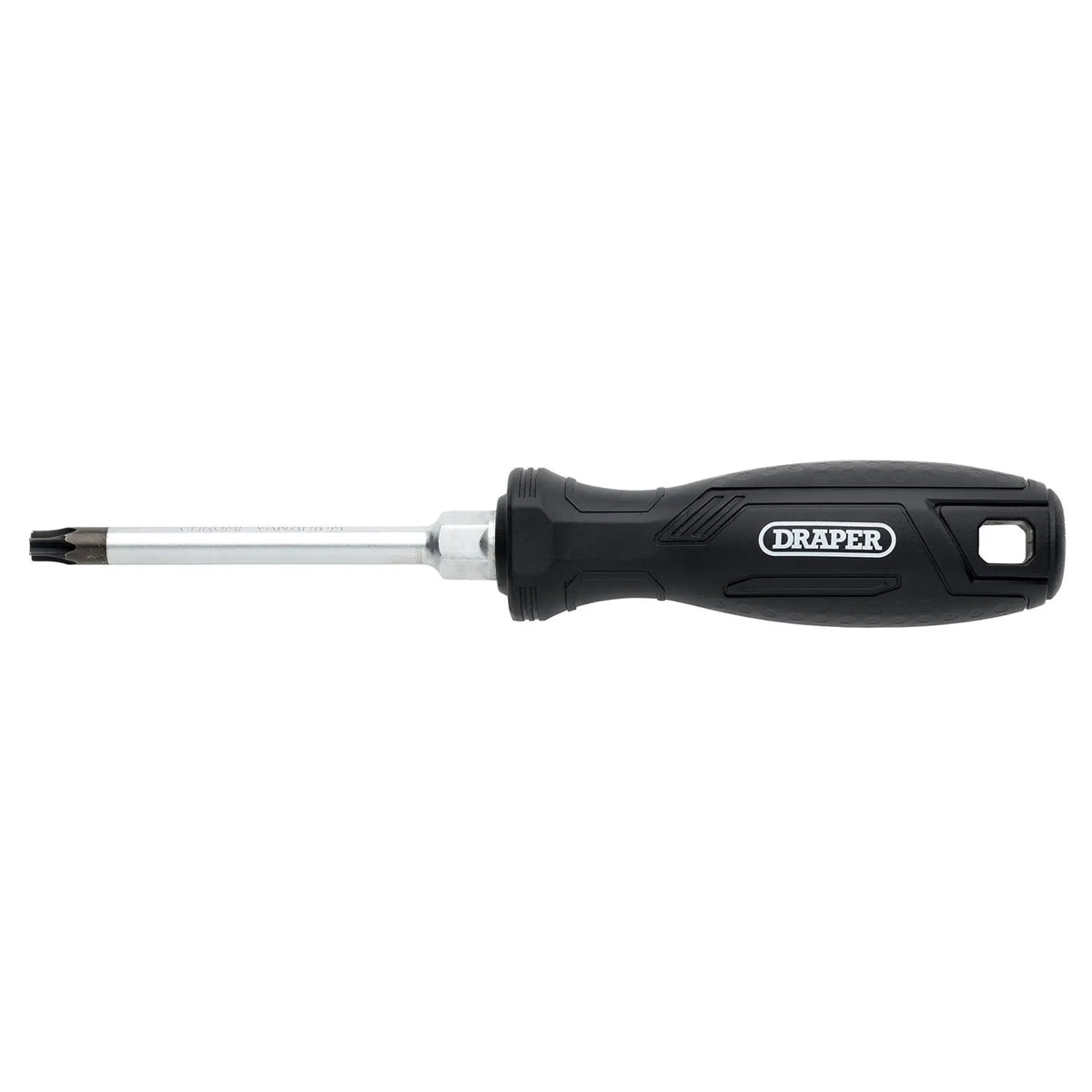 Draper TX-STAR® Tamperproof Hard Grip Screwdriver T40H x 100mm 13579 White Rose Tools