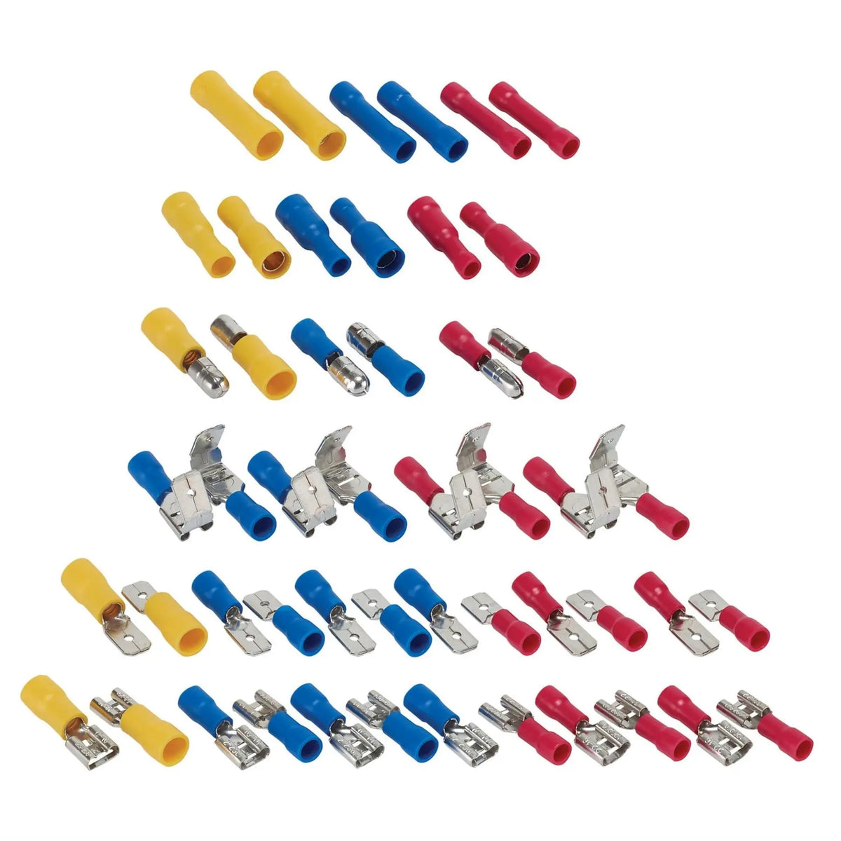 Draper Terminal Assortment (50 Piece) 50002 White Rose Tools