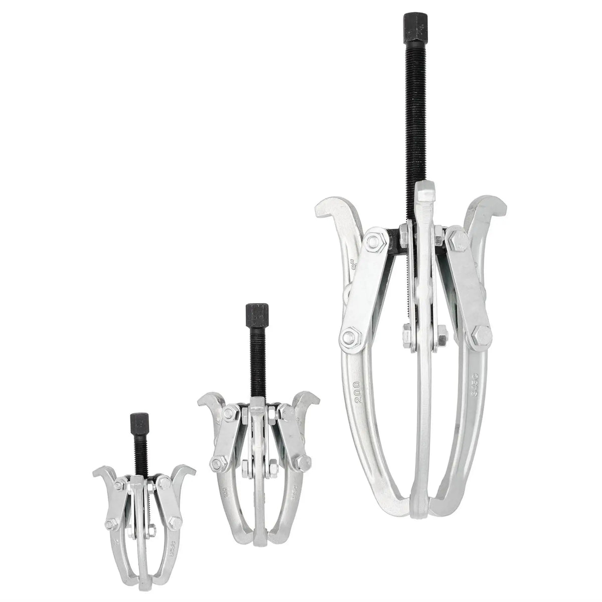 Draper Triple Leg Reversible Puller Set (3 Piece) 11805 White Rose Tools