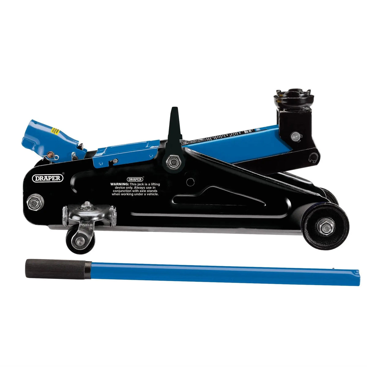 Draper Trolley Jack with Carry Case 2 Tonne 54635 White Rose Tools