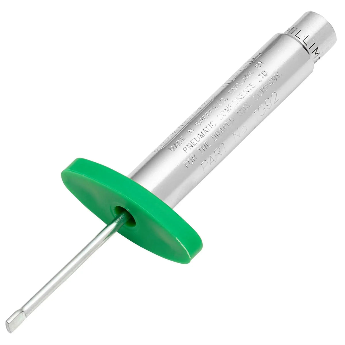 Draper Tyre Tread Depth Gauge 1-26mm 27298 White Rose Tools