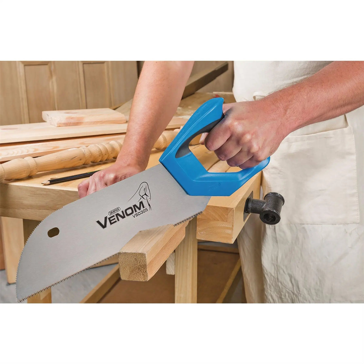 Draper Venom® Double Ground Floorboard Saw 305mm 11tpi/12ppi 16829 White Rose Tools