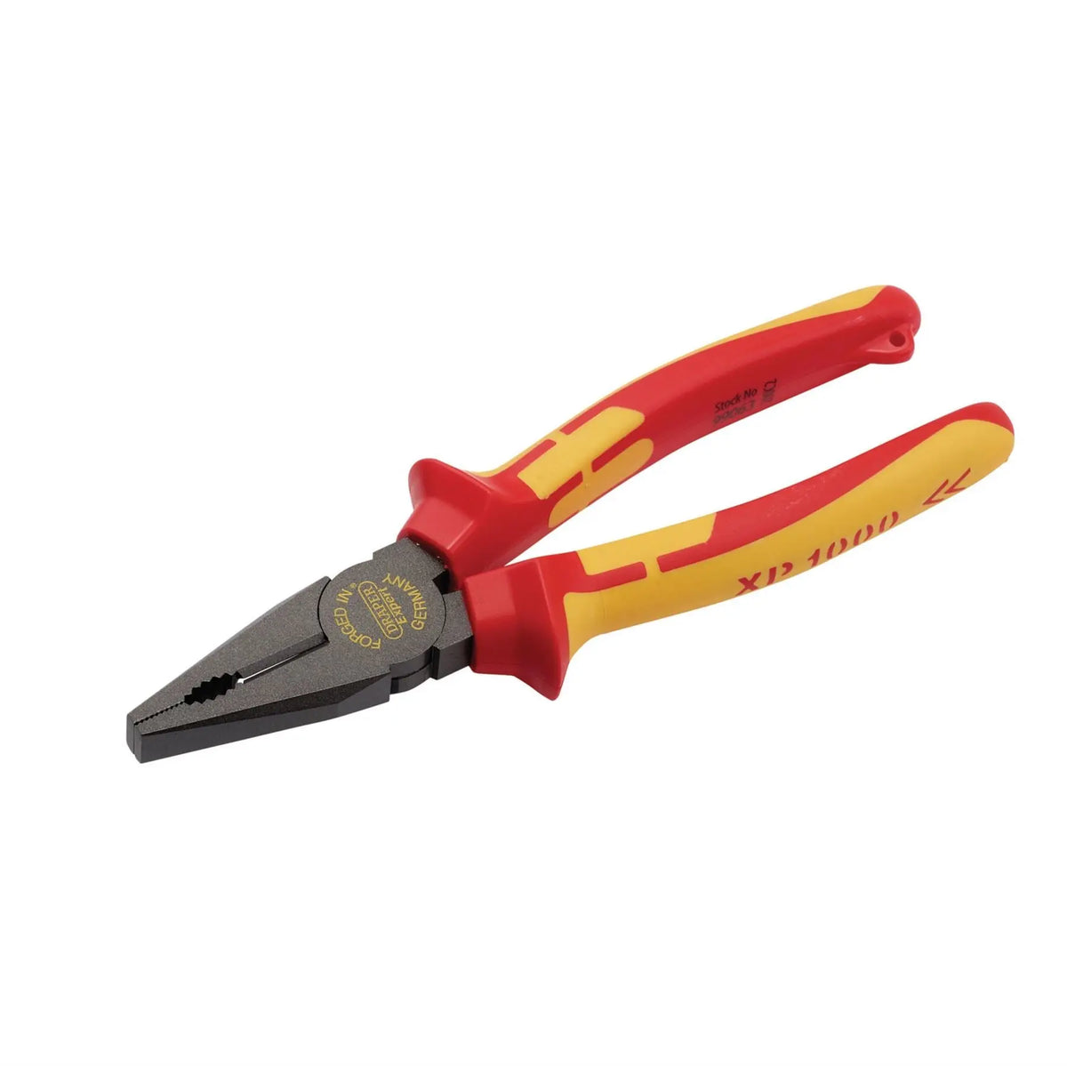 Draper XP1000 VDE Combination Pliers 200mm Tethered 99063 White Rose Tools