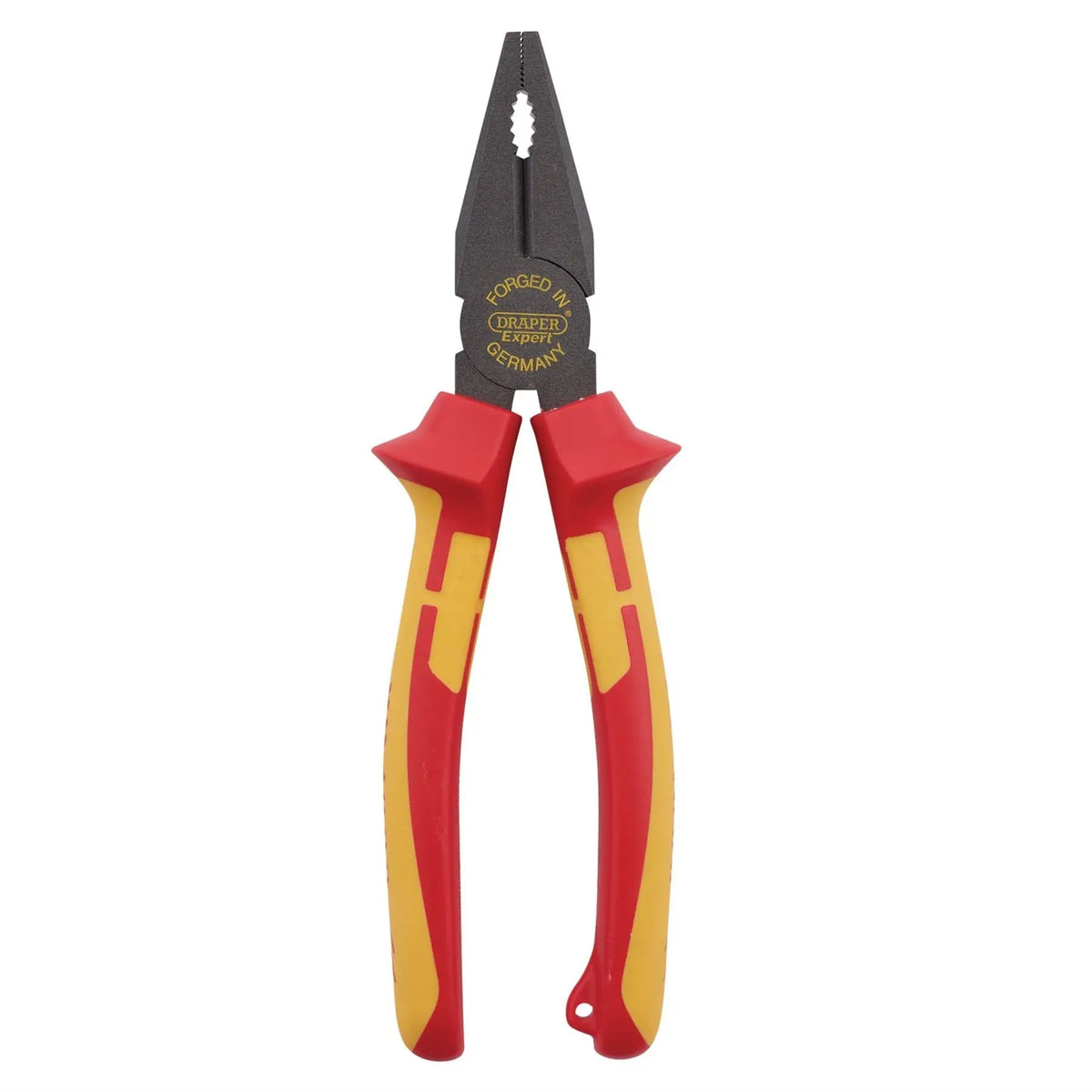 Draper XP1000 VDE Combination Pliers 200mm Tethered 99063 White Rose Tools
