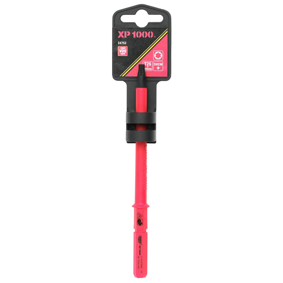 Draper XP1000 VDE Draper TX-STAR® Interchangeable Screwdriver Blade T25 x 100mm 24752 White Rose Tools