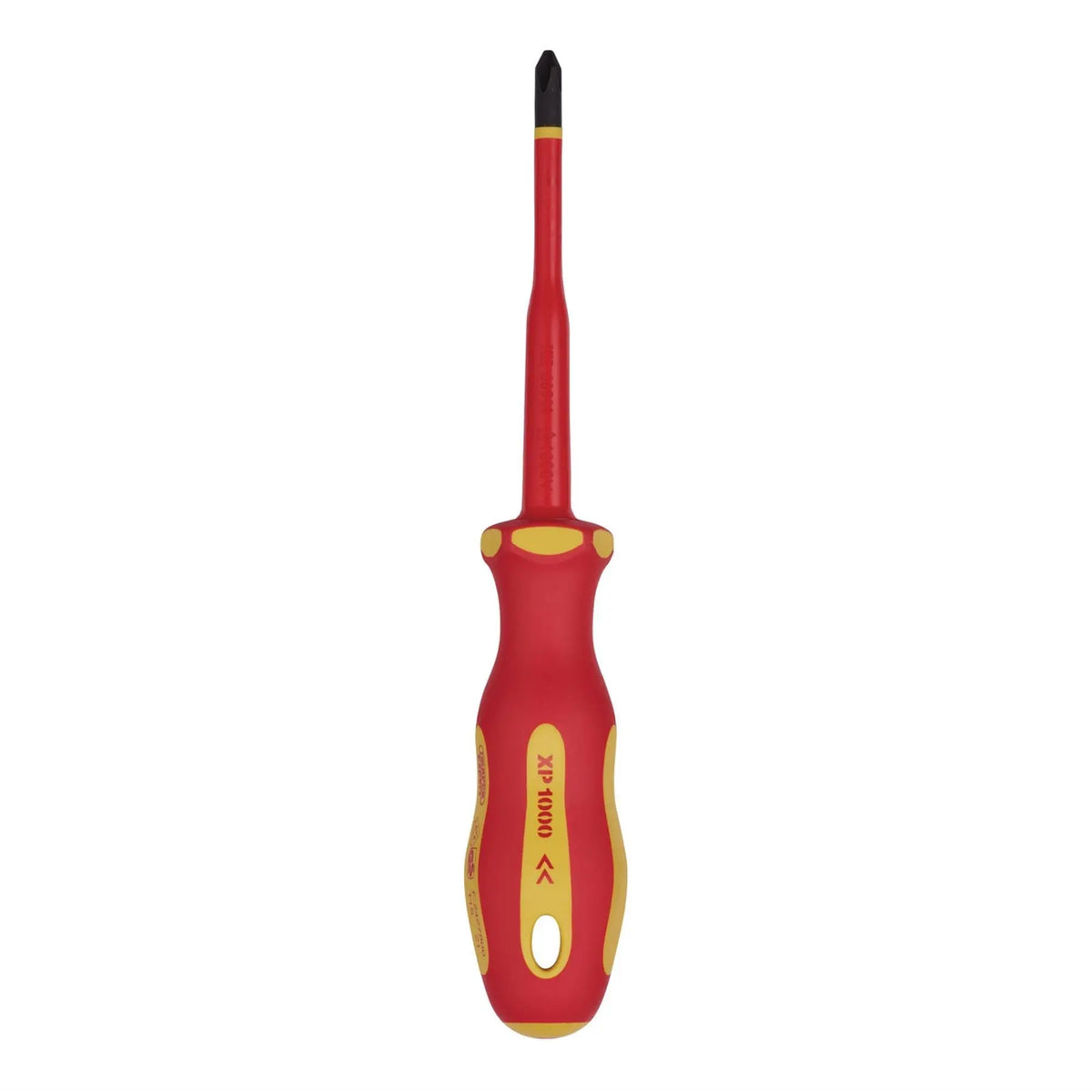 Draper XP1000 VDE Slimline Cross Slot Screwdriver No.2 x 100mm 02164 White Rose Tools