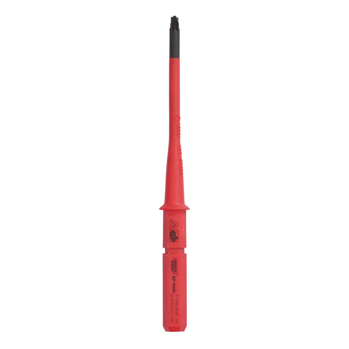 Draper XP1000 VDE Slimline PZ/SL Type Interchangeable Screwdriver Blade No.2 x 100mm 16420 White Rose Tools