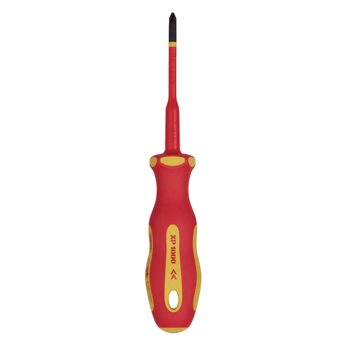 Draper XP1000 VDE Slimline PZ Type Screwdriver No.1 x 80mm 02165 White Rose Tools