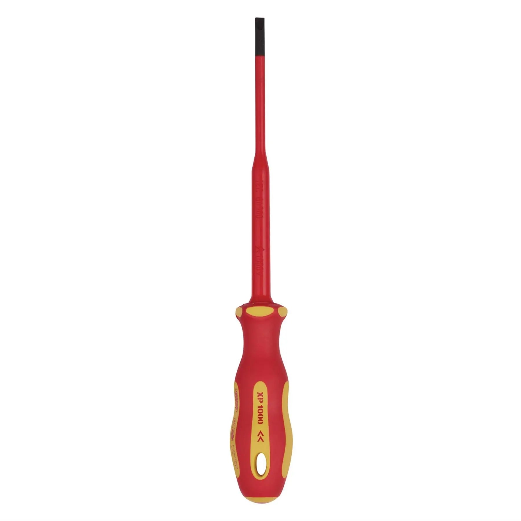 Draper XP1000 VDE Slimline Plain Slot Screwdriver 3.5 x 100mm 02159 White Rose Tools