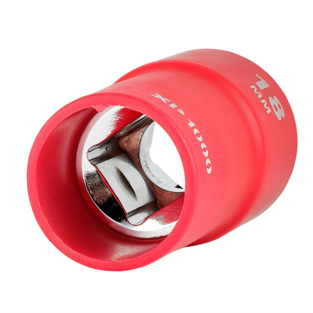 Draper XP1000 VDE Socket 1/2" Sq. Dr. 18mm 17859 White Rose Tools