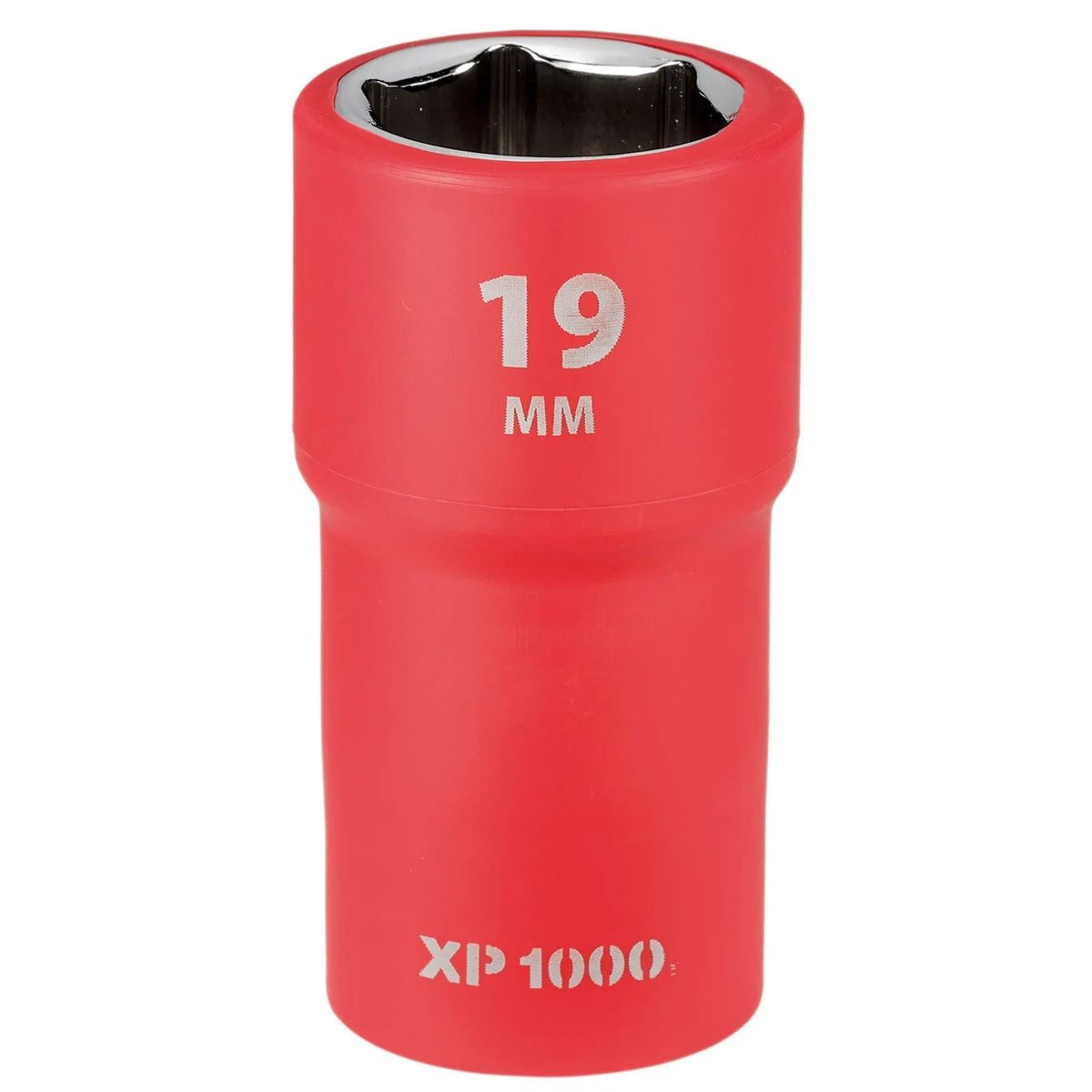 Draper XP1000 VDE Socket 1/2" Sq. Dr. 19mm 17982 White Rose Tools