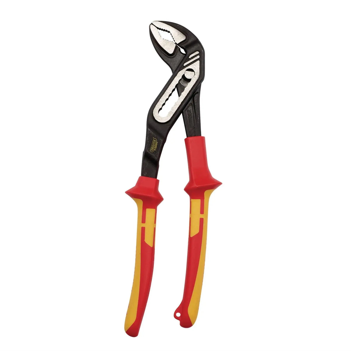 Draper XP1000 VDE Water Pump Pliers 250mm Tethered 99058 White Rose Tools
