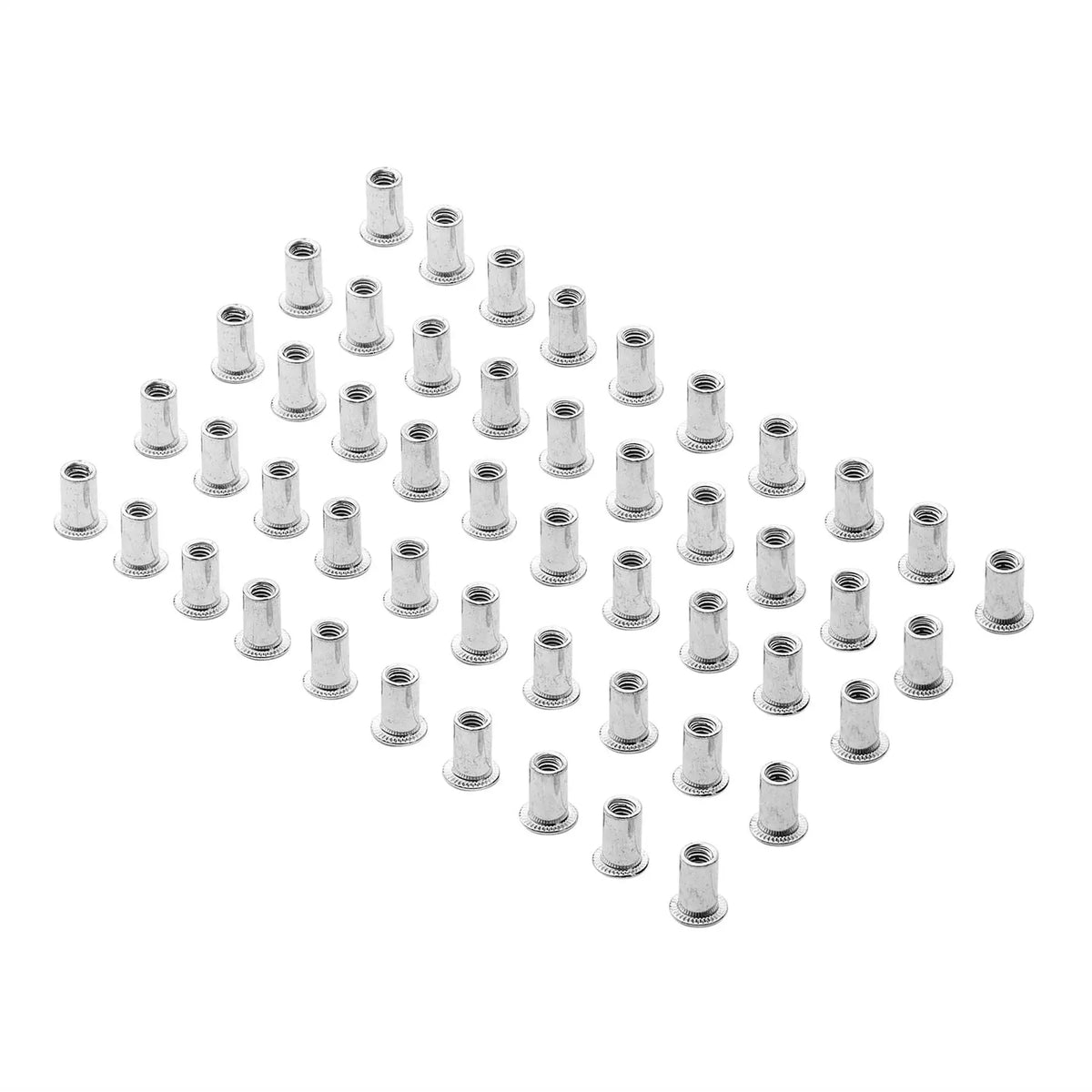 Draper Zinc Plated Threaded Insert Rivet Nuts M4 x 0.7mm (Pack of 50) 04051 White Rose Tools