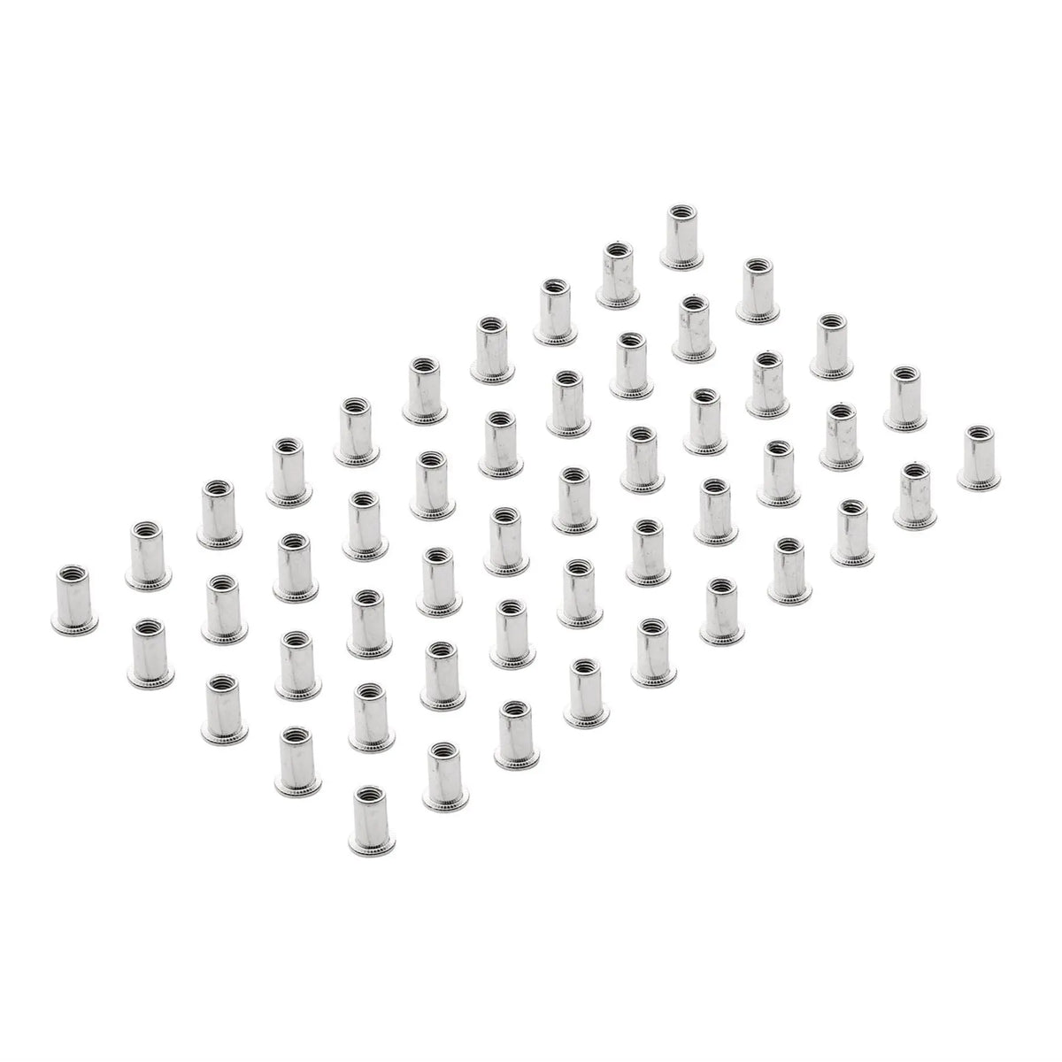 Draper Zinc Plated Threaded Insert Rivet Nuts M5 x 0.8mm (Pack of 50) 04052 White Rose Tools