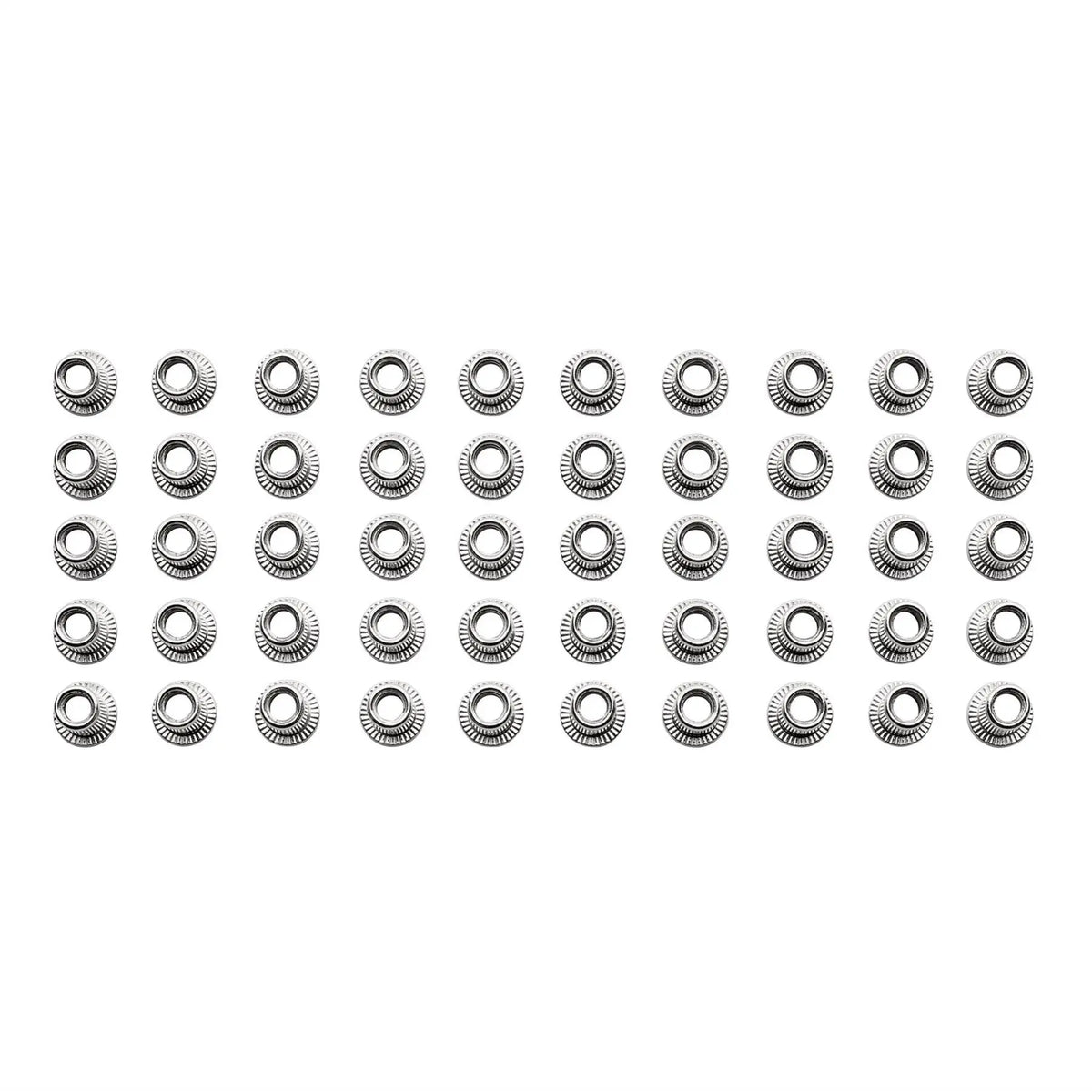 Draper Zinc Plated Threaded Insert Rivet Nuts M5 x 0.8mm (Pack of 50) 04052 White Rose Tools