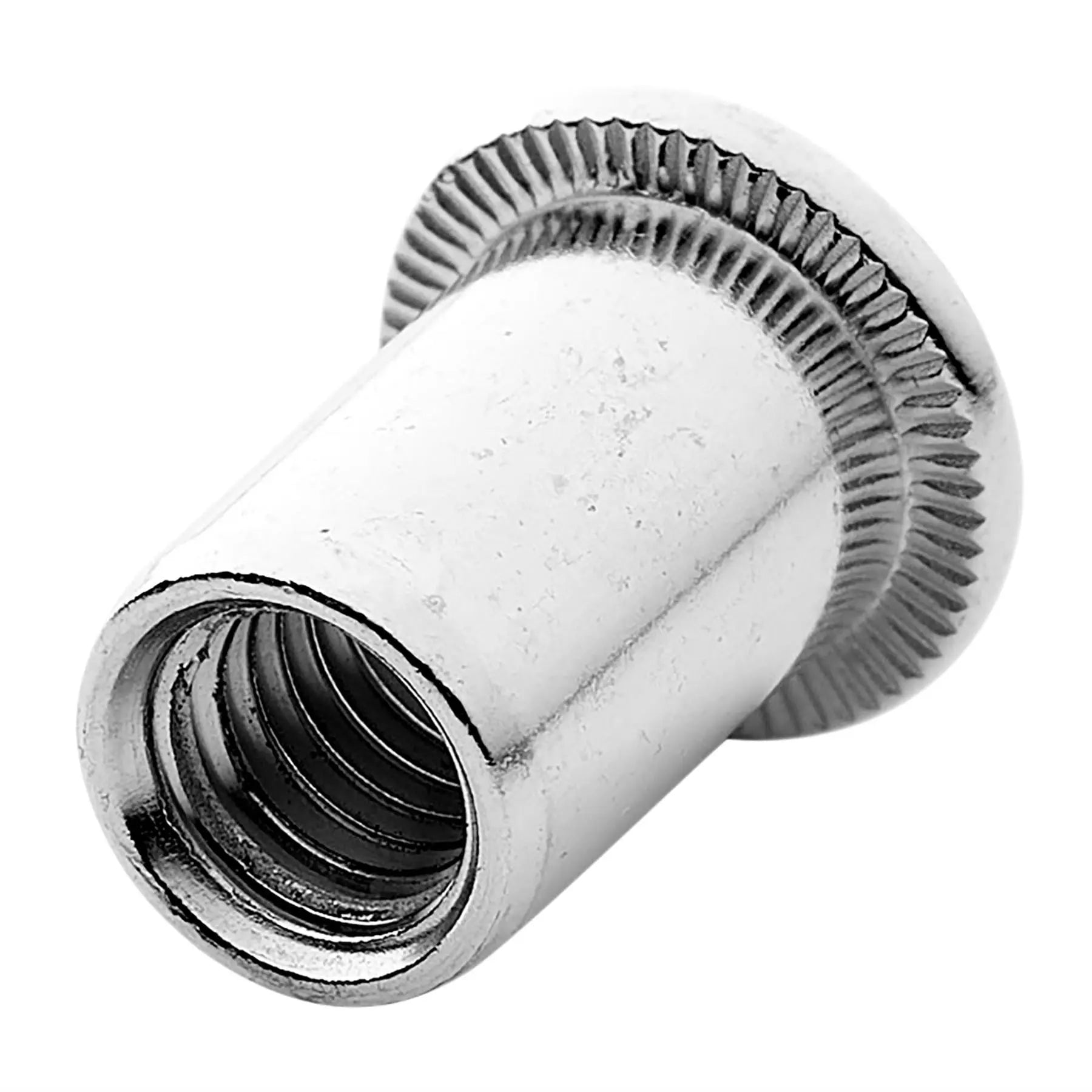 Draper Zinc Plated Threaded Insert Rivet Nuts M8 x 1.25mm (Pack of 50) 04054 White Rose Tools