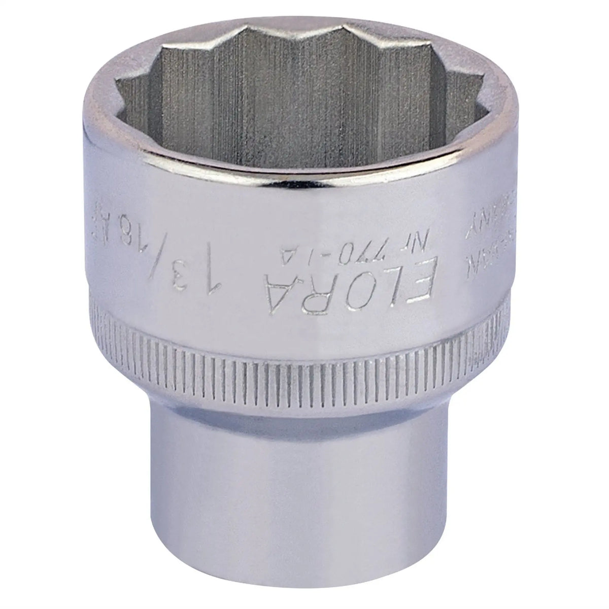 Elora Bi-Hexagon Socket 1/2" Sq. Dr. 1 3/16" 24509 White Rose Tools