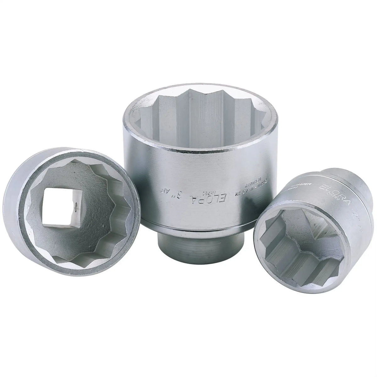 Elora Bi-Hexagon Socket 1" Sq. Dr. 1.7/16" 53045 White Rose Tools