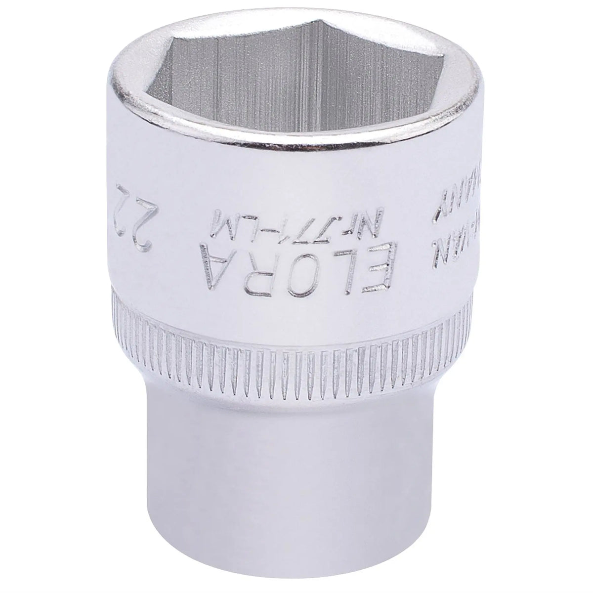 Elora Hexagon Socket 1/2" Sq. Dr. 22mm 15311 White Rose Tools